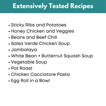 Allergen Friendly Freezer Meal Guide: Cold Weather Edition