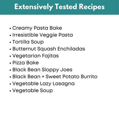 Vegetarian Freezer Meal Guide