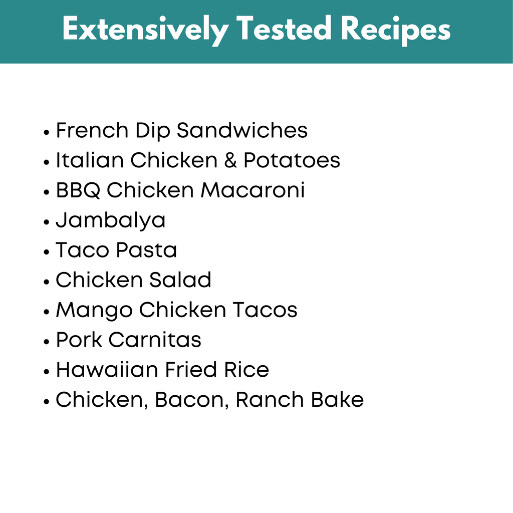 Summer Freezer Meal Guide