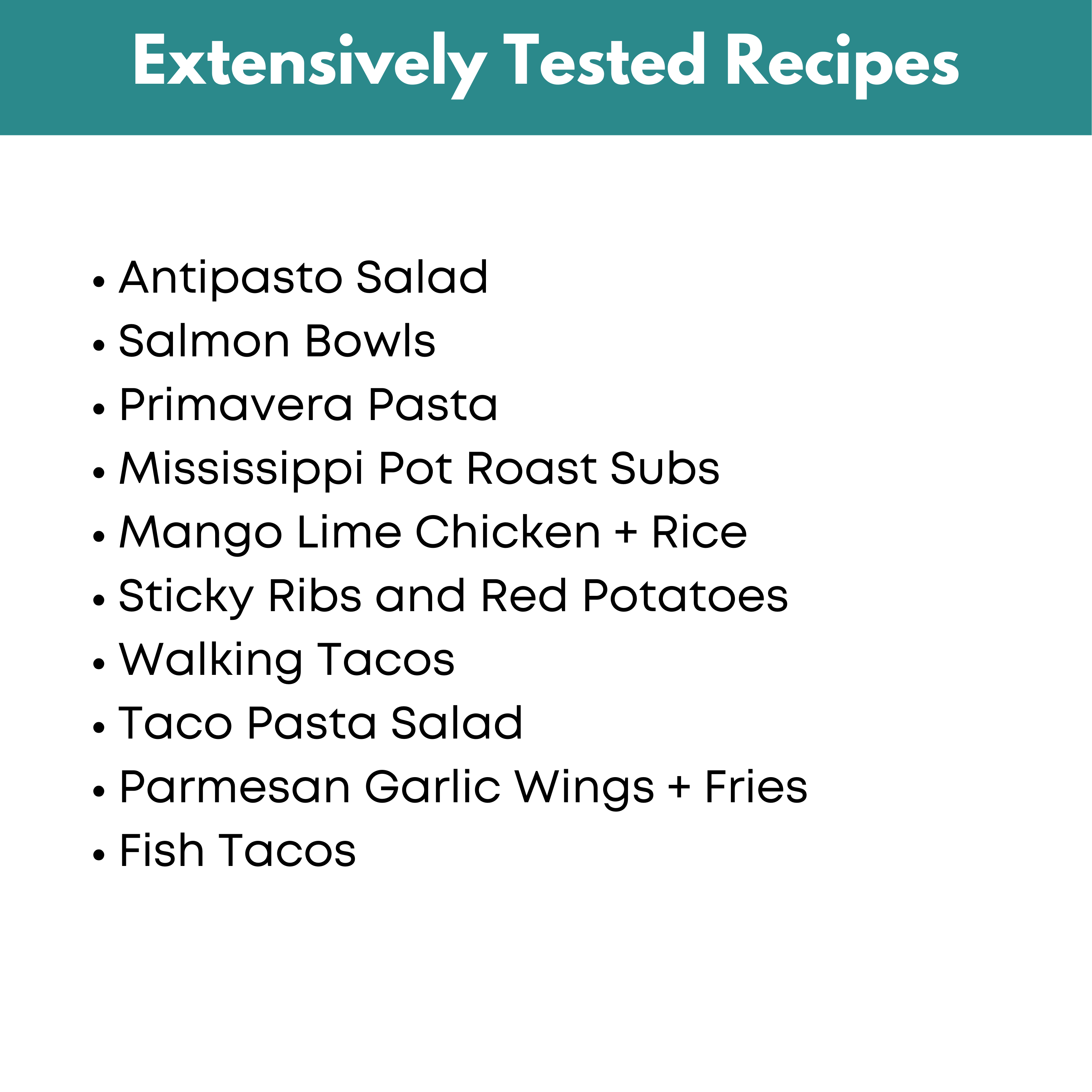 Summer Vol. III Freezer Meal Guide: Dump Meal Edition