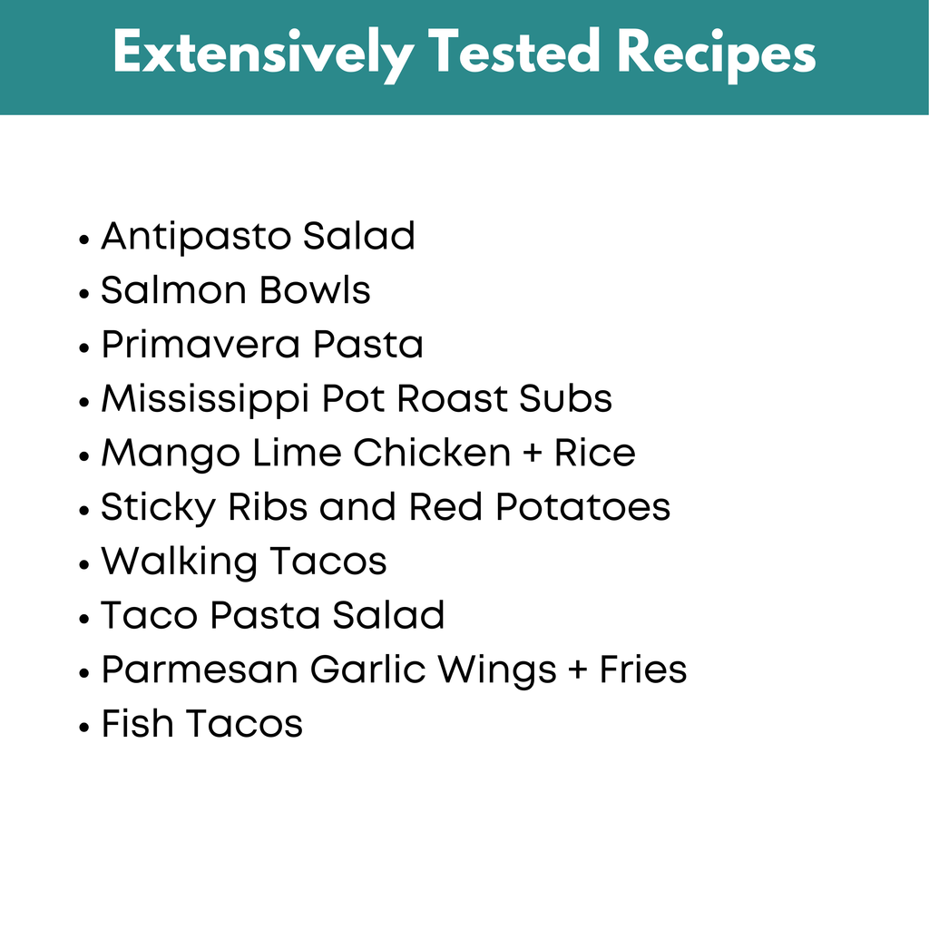 Summer Vol. III Freezer Meal Guide: Dump Meal Edition
