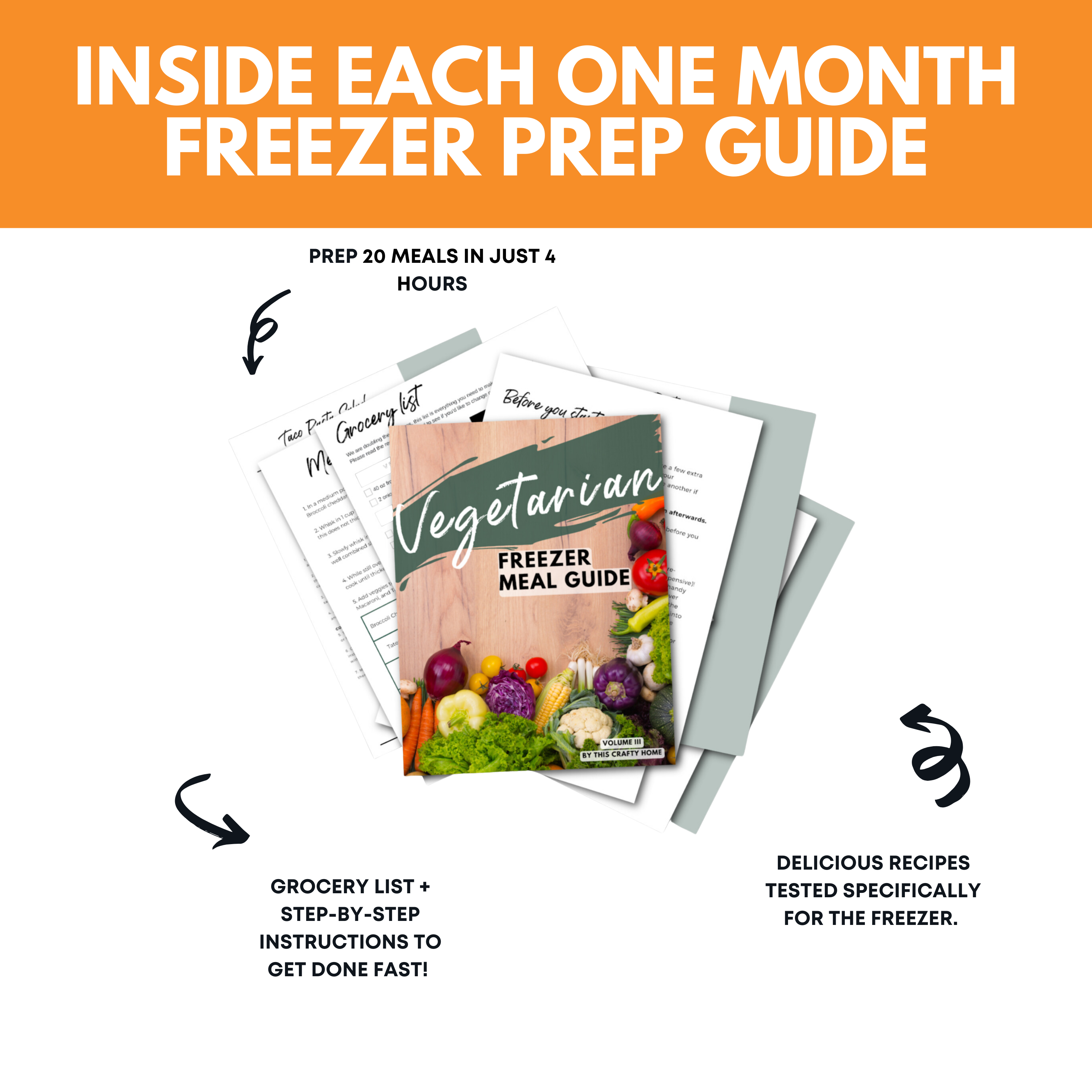 Vegetarian Vol. III Freezer Meal Guide