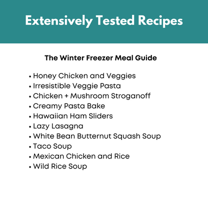 4 Seasons Freezer Meal Guide Bundle