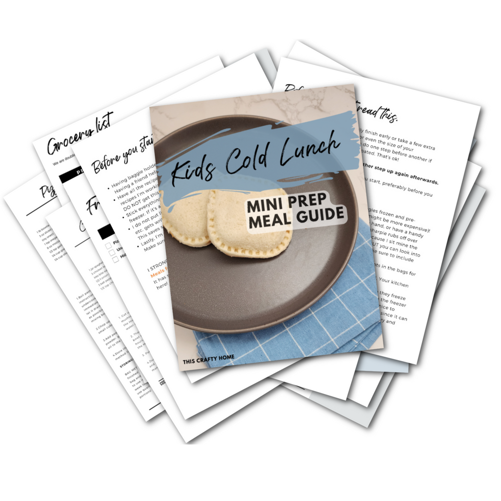 Kids Cold Lunch One Hour Mini Prep
