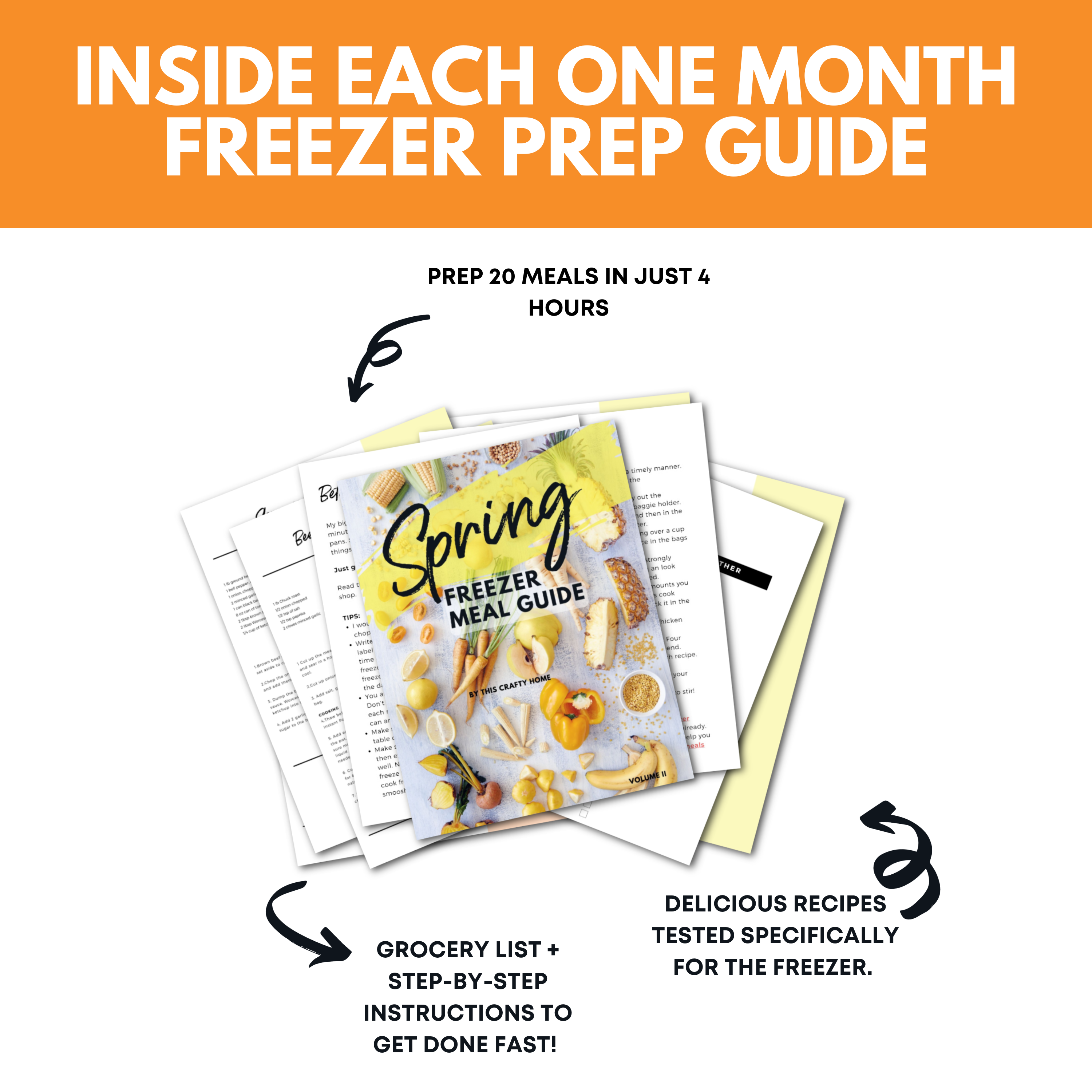 Spring Freezer Meal Guide Vol. II