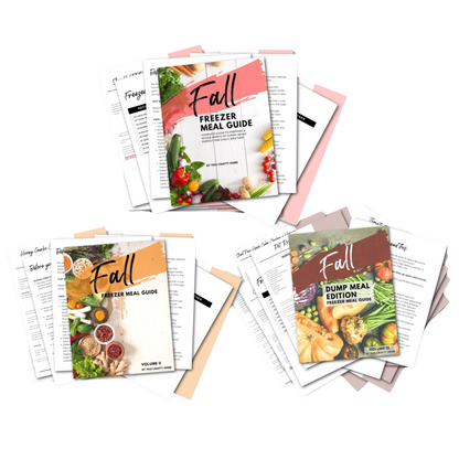 Fall Freezer Meal Guide Bundle