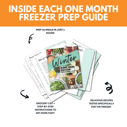 Winter Freezer Meal Guide Vol III Dump Meal Edition