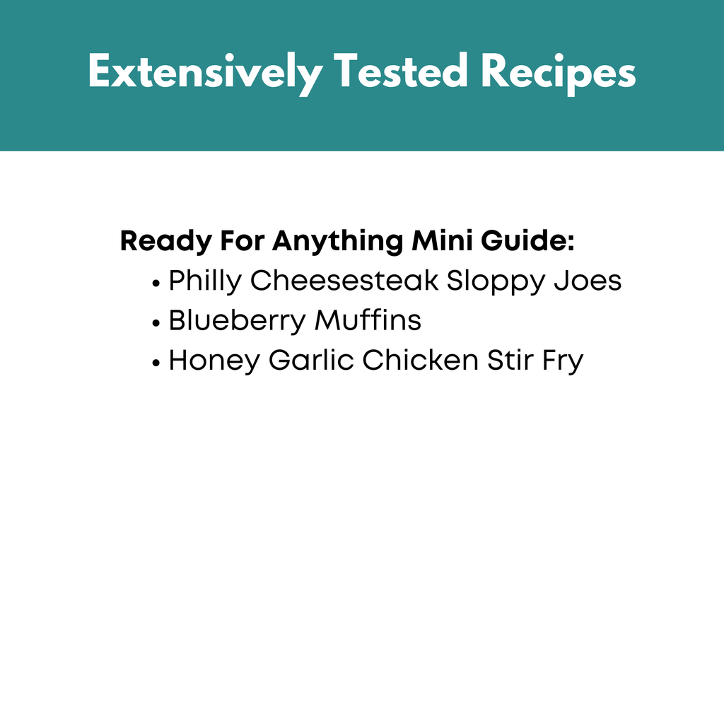 Mini Freezer Meal Guide Mega Bundle