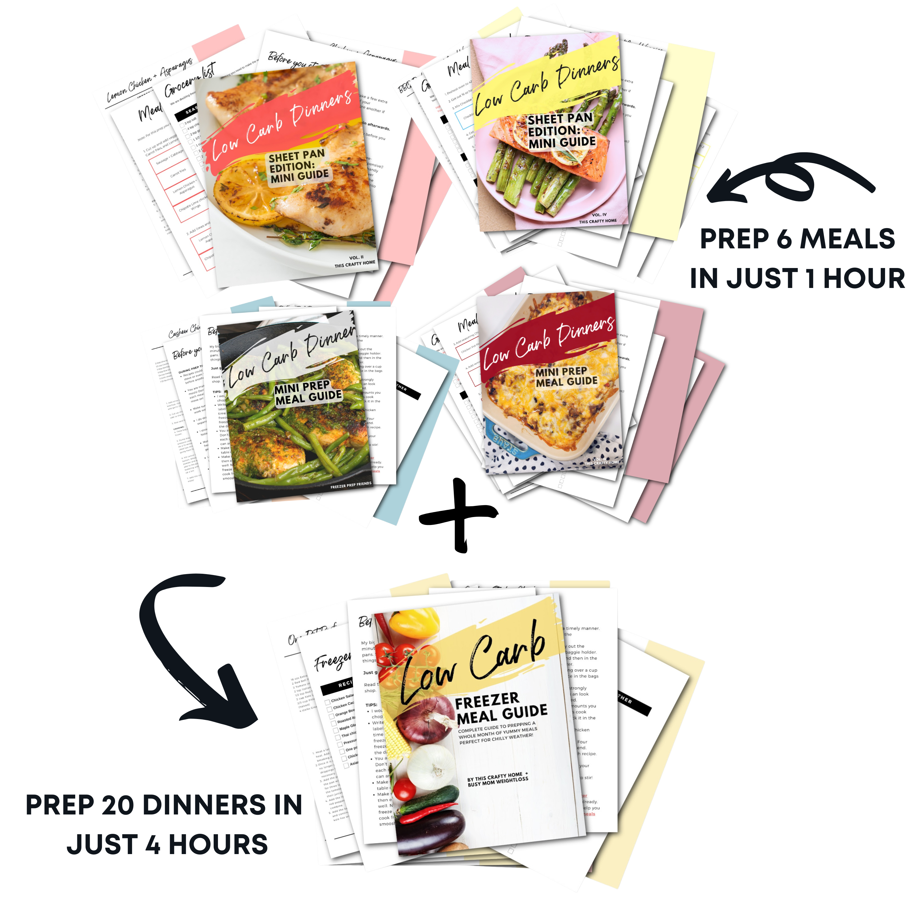 The Low Carb Freezer Meal Guide Bundle