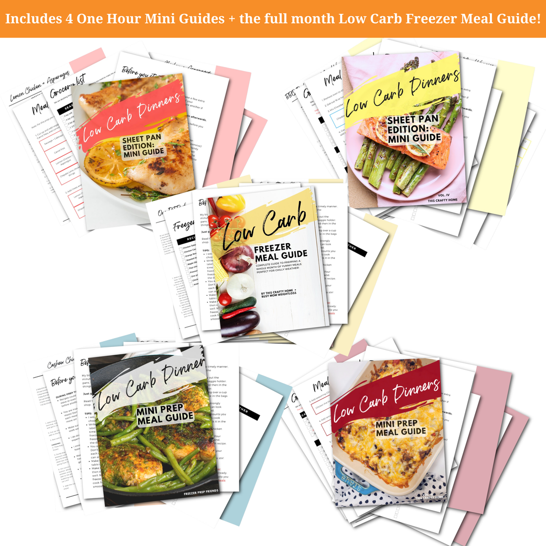 The Low Carb Freezer Meal Guide Bundle