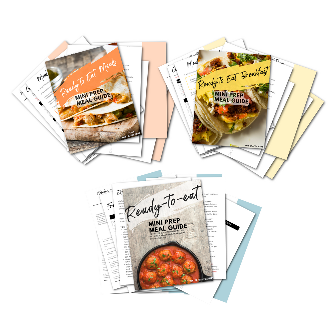 Ready To Eat Mini Freezer Meal Guide Bundle