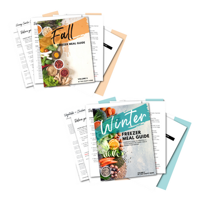 Winter + Fall Vol II Freezer Meal Guide Bundle