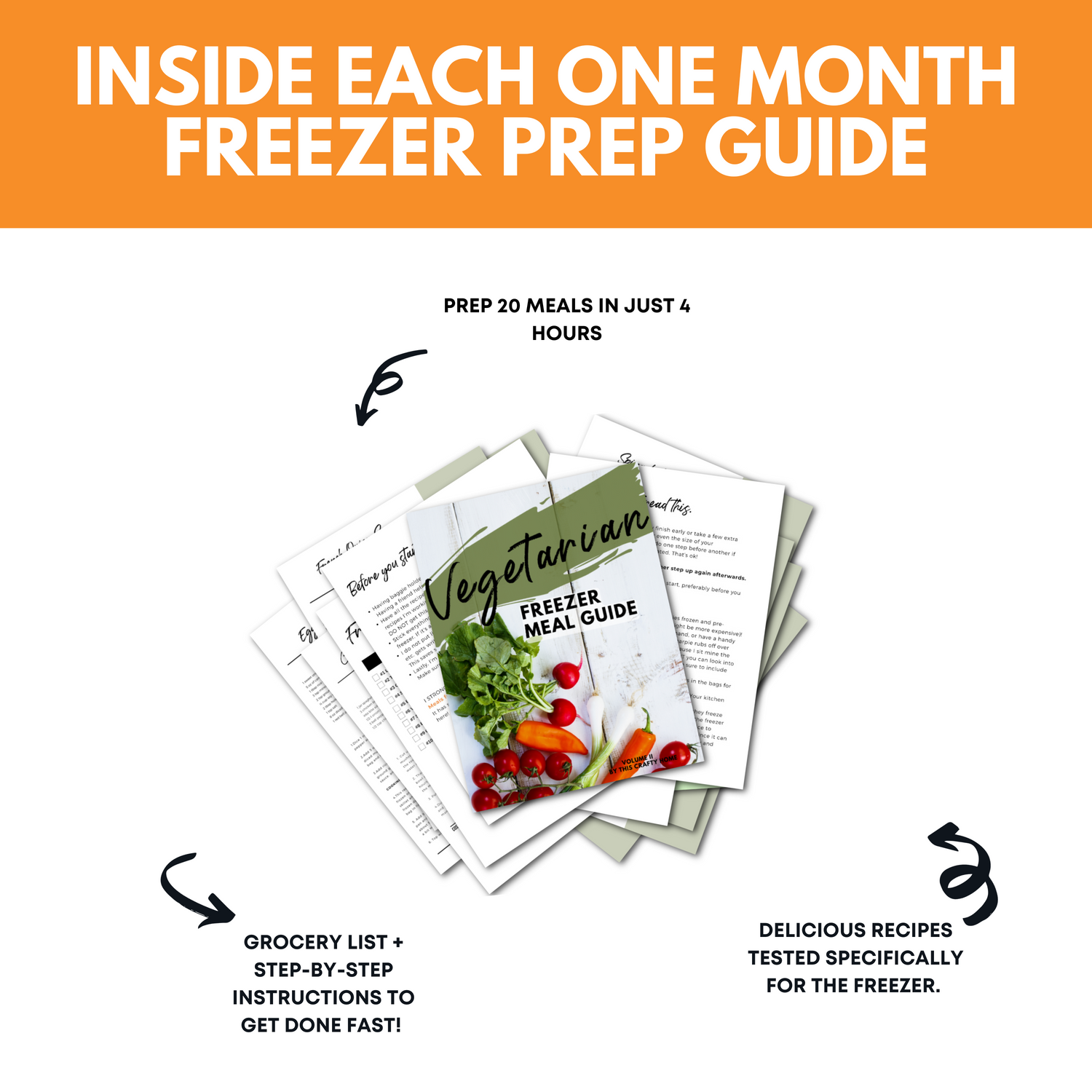 Vegetarian Freezer Meal Guide Volume II