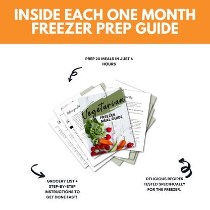 Vegetarian Freezer Meal Guide Volume II