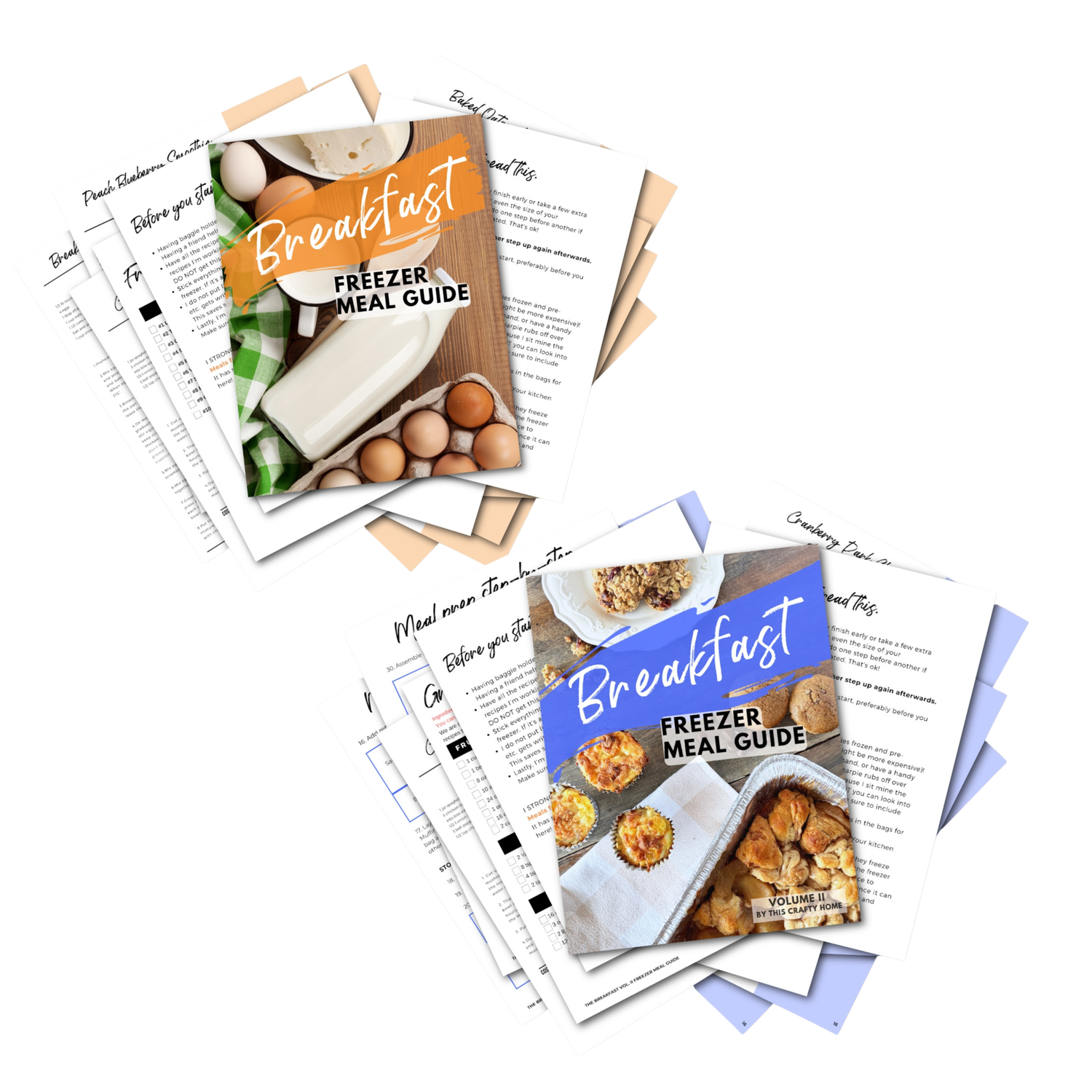 The Breakfast Freezer Meal Guide Bundle