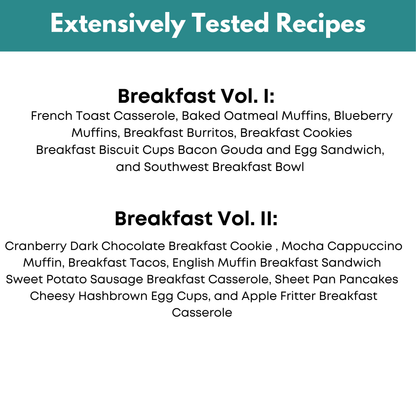 The Breakfast Freezer Meal Guide Bundle