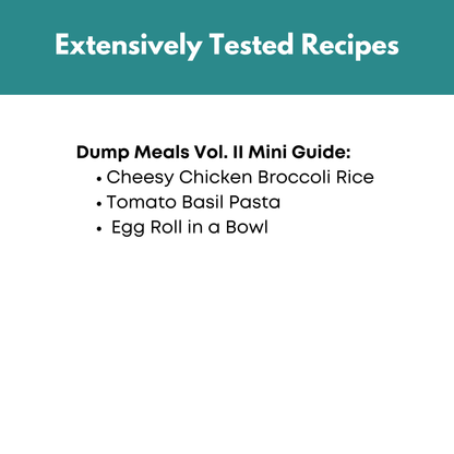 Mini Freezer Meal Guide Mega Bundle