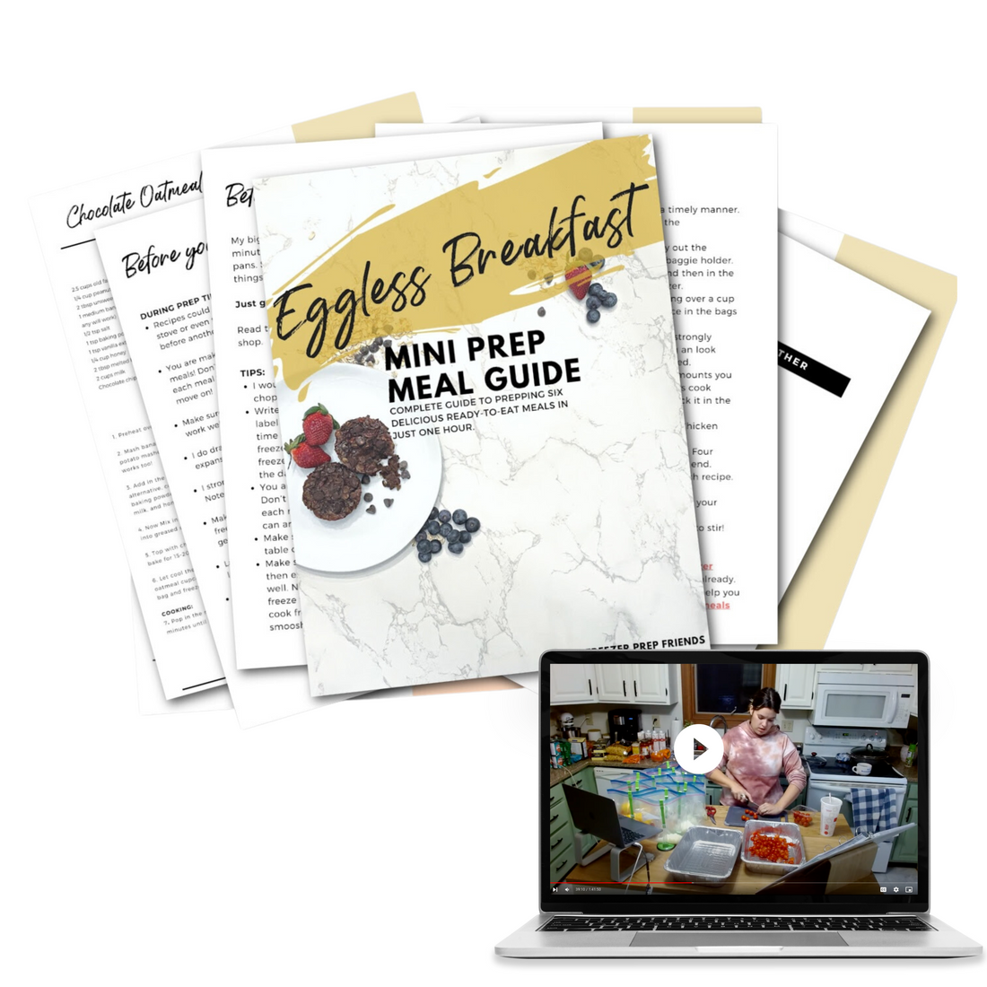 Eggless Breakfasts Mini Freezer Prep