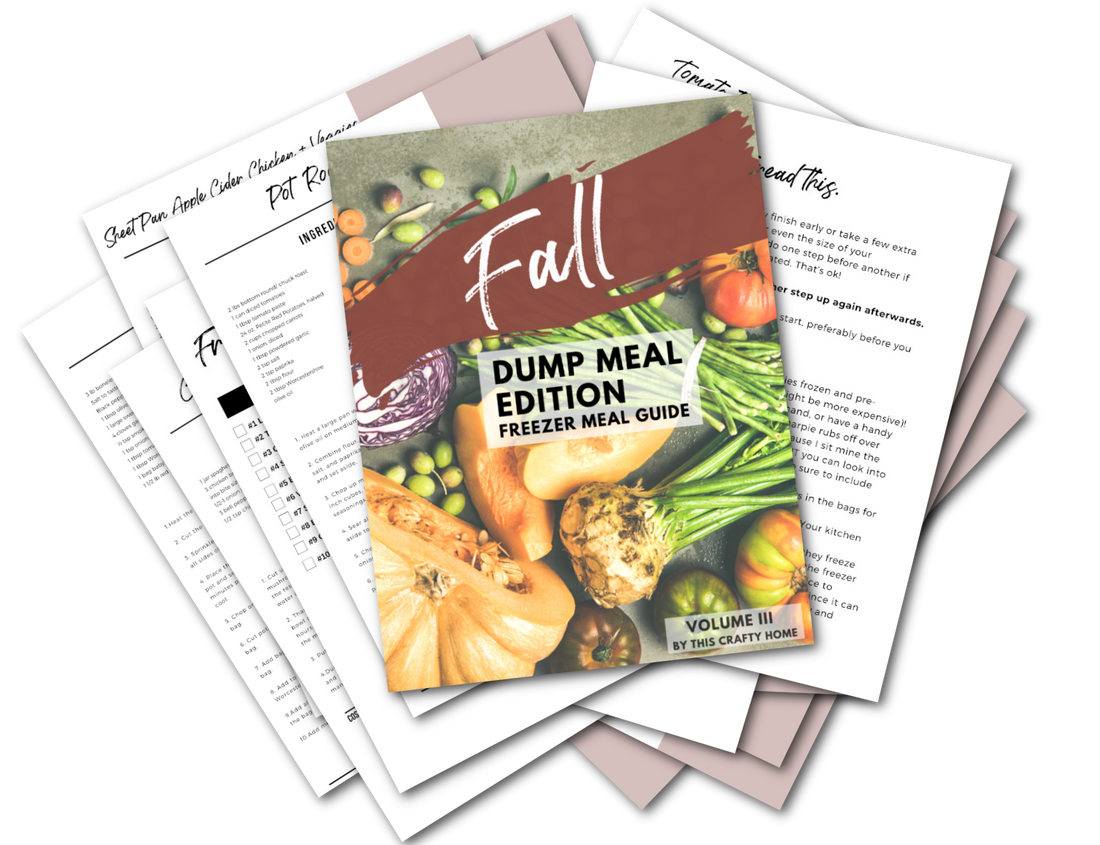 Fall Vol. III Freezer Meal Guide
