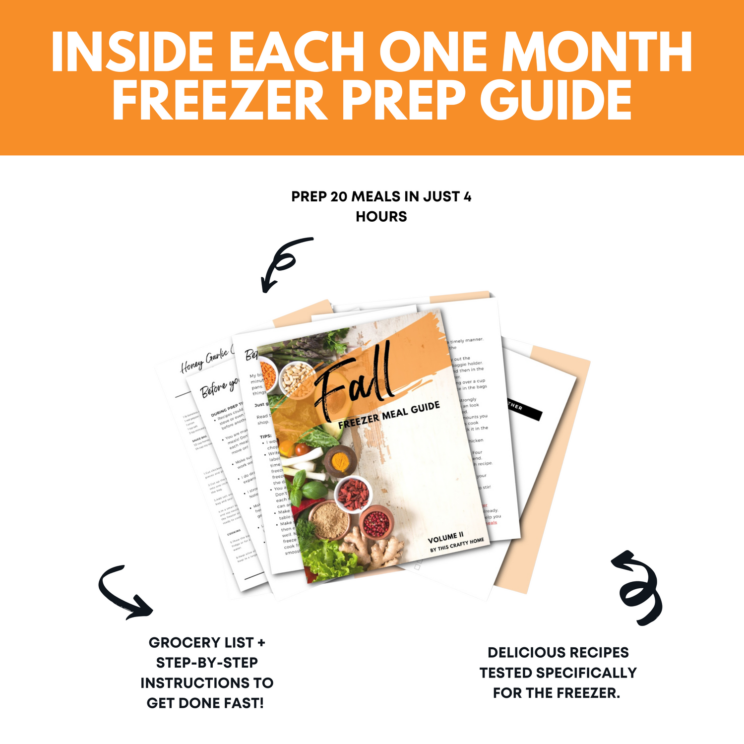 Fall Freezer Meal Guide Vol. II