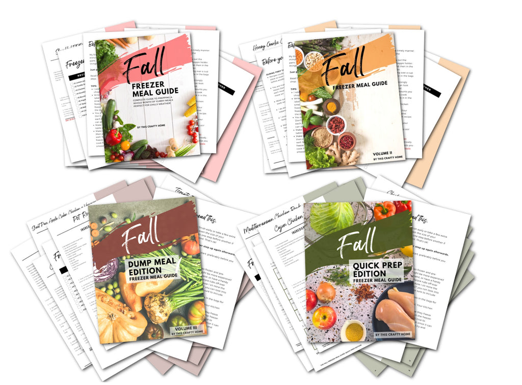 Fall Freezer Meal Guide Bundle