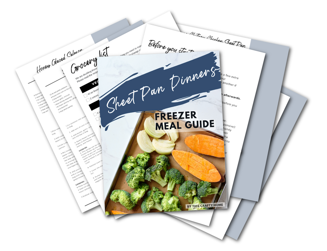Sheet Pan Dinners Freezer Meal Guide