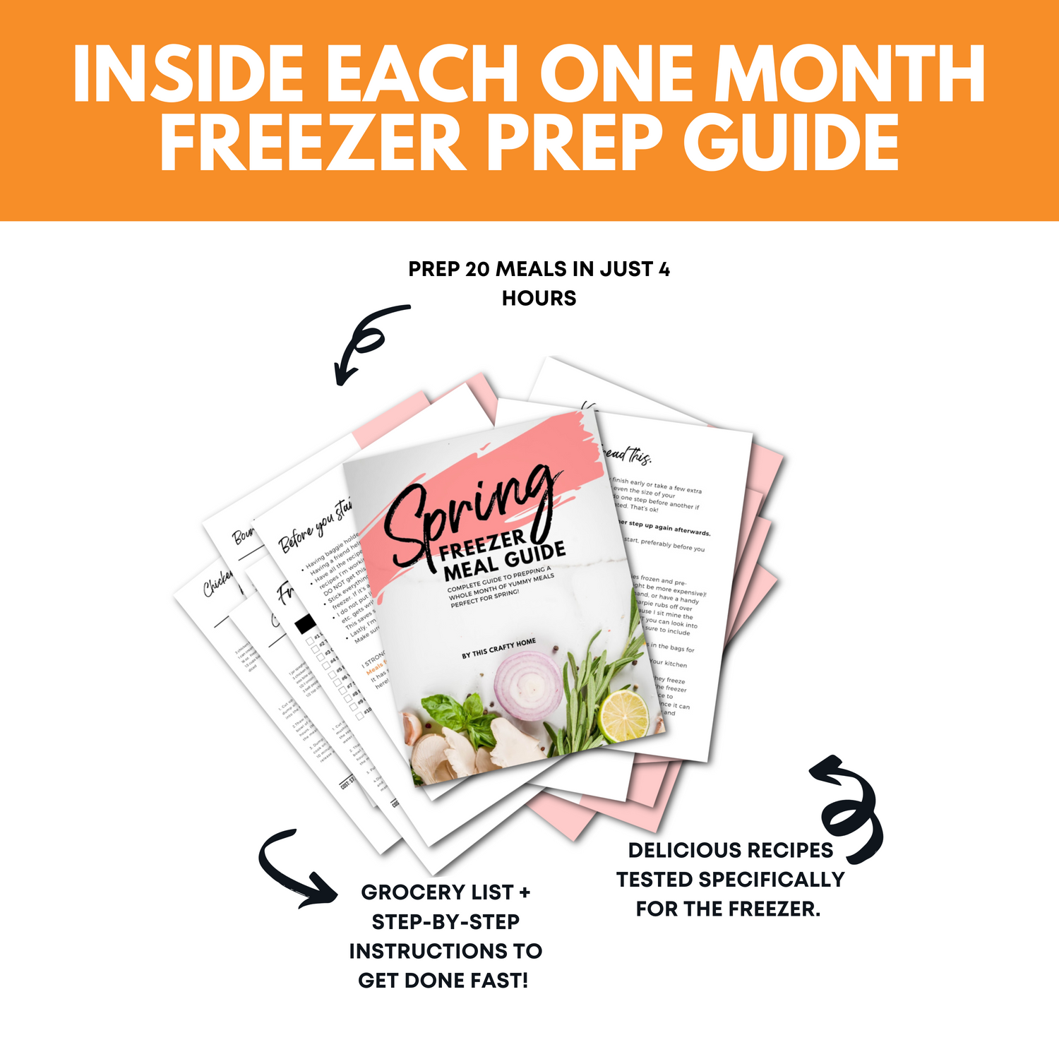 4 Seasons Freezer Meal Guide Bundle