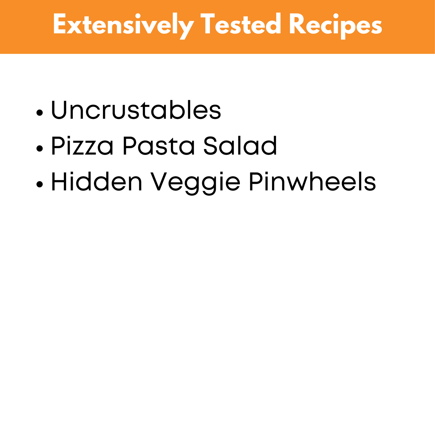 Kids Cold Lunch Mini Freezer Meal Guide