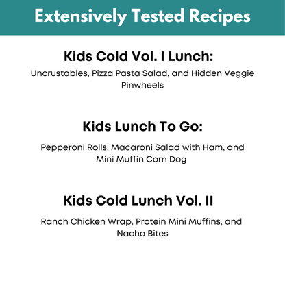 Back to School Kids Lunch Bundle