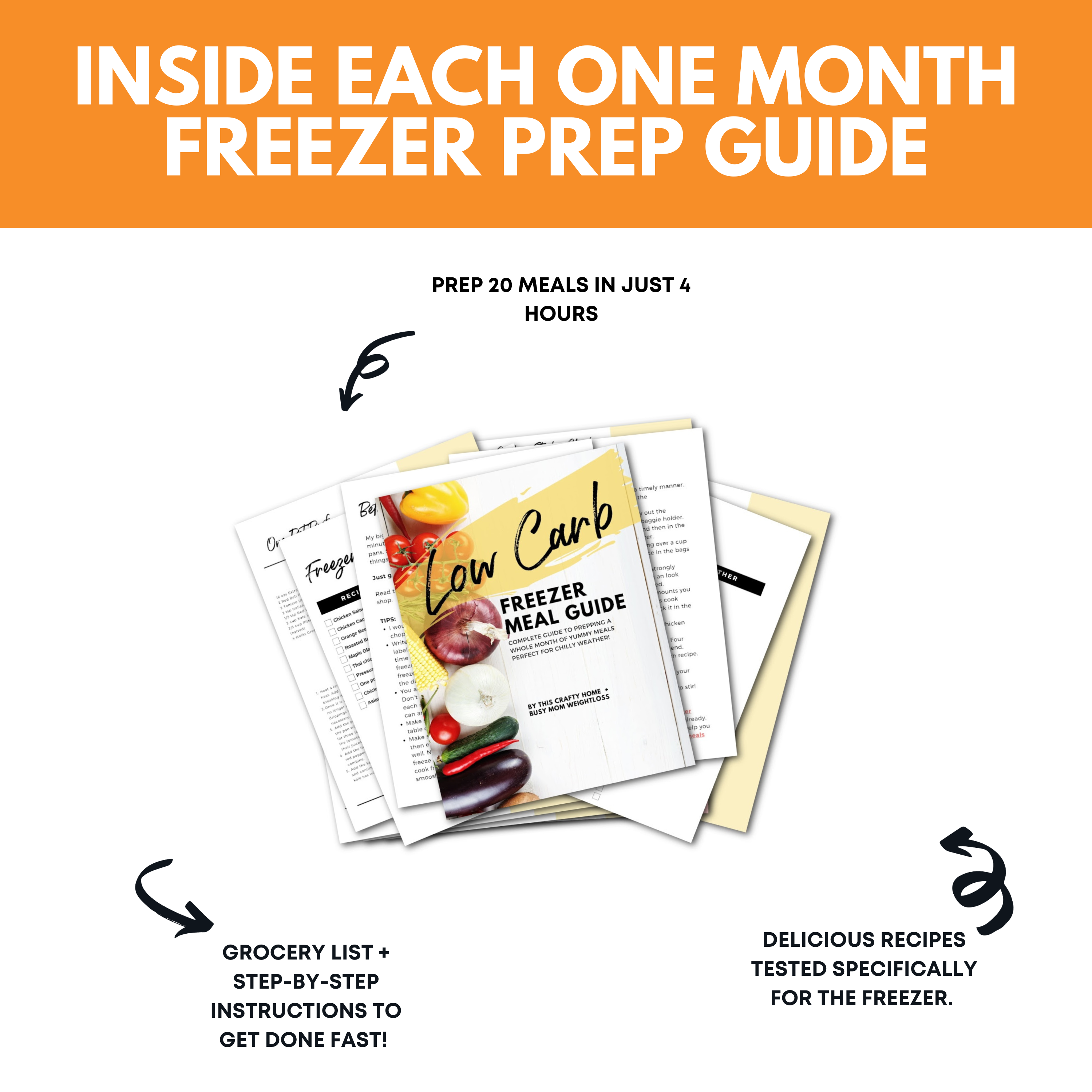 Low-Carb Freezer Meal Guide