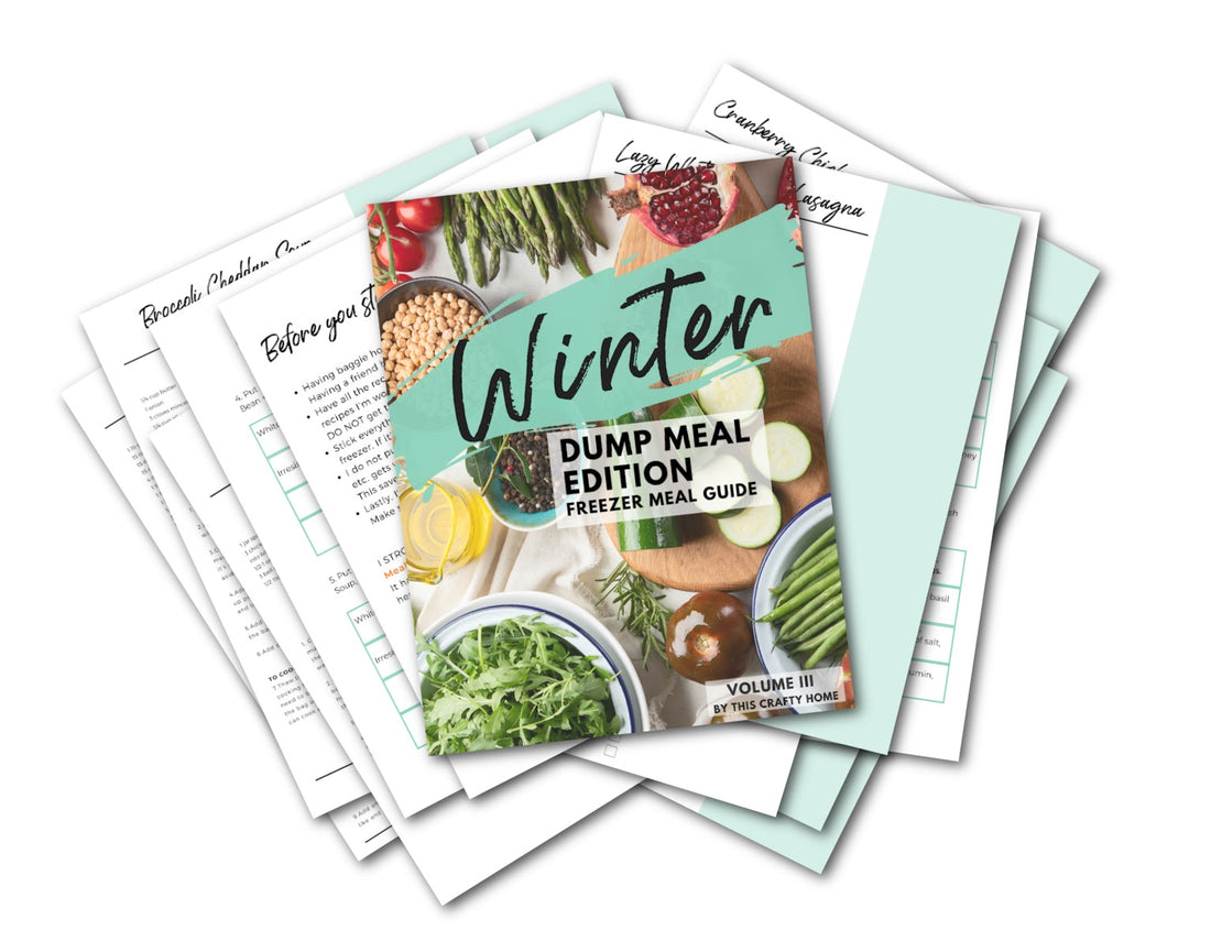 Winter Freezer Meal Guide Vol III Dump Meal Edition