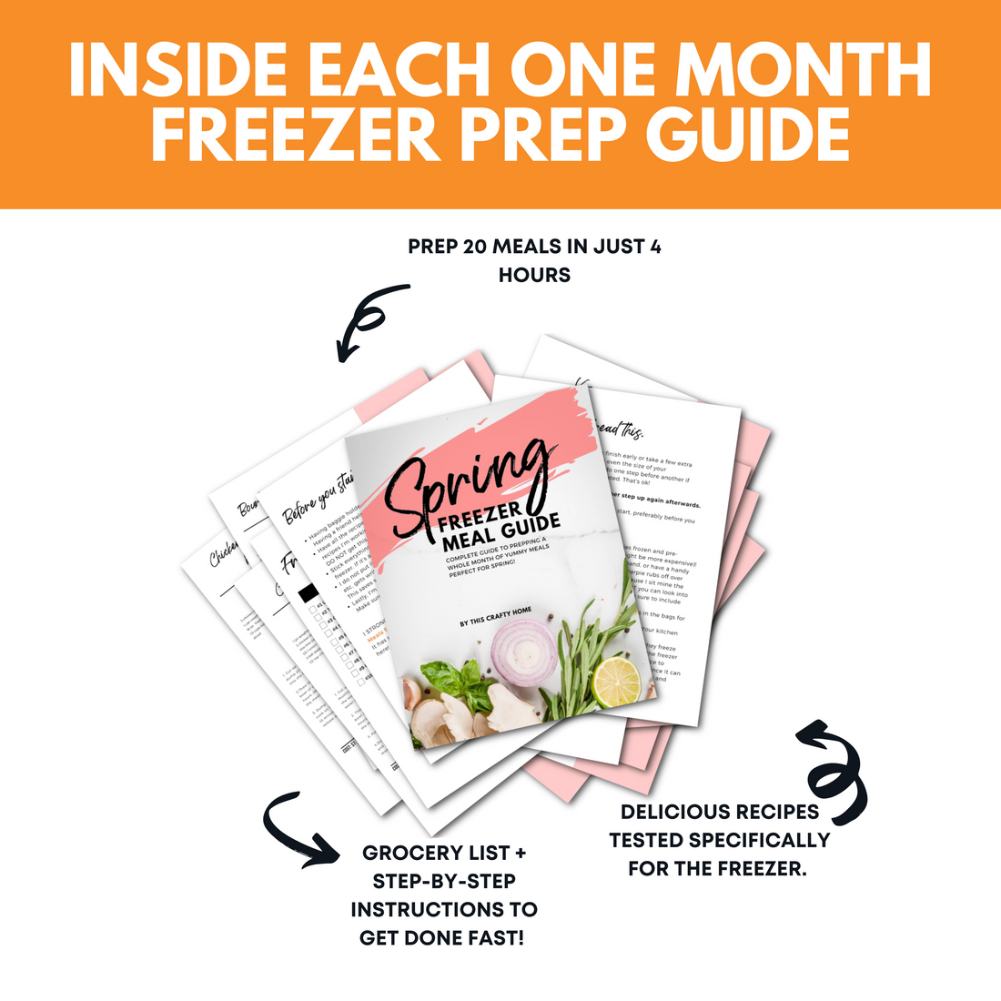 Spring and Summer Freezer Meal Guide Bundle