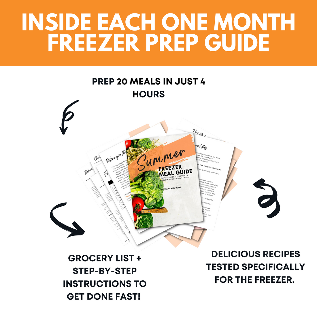 Summer Freezer Meal Guide Volume I &amp; II Bundle