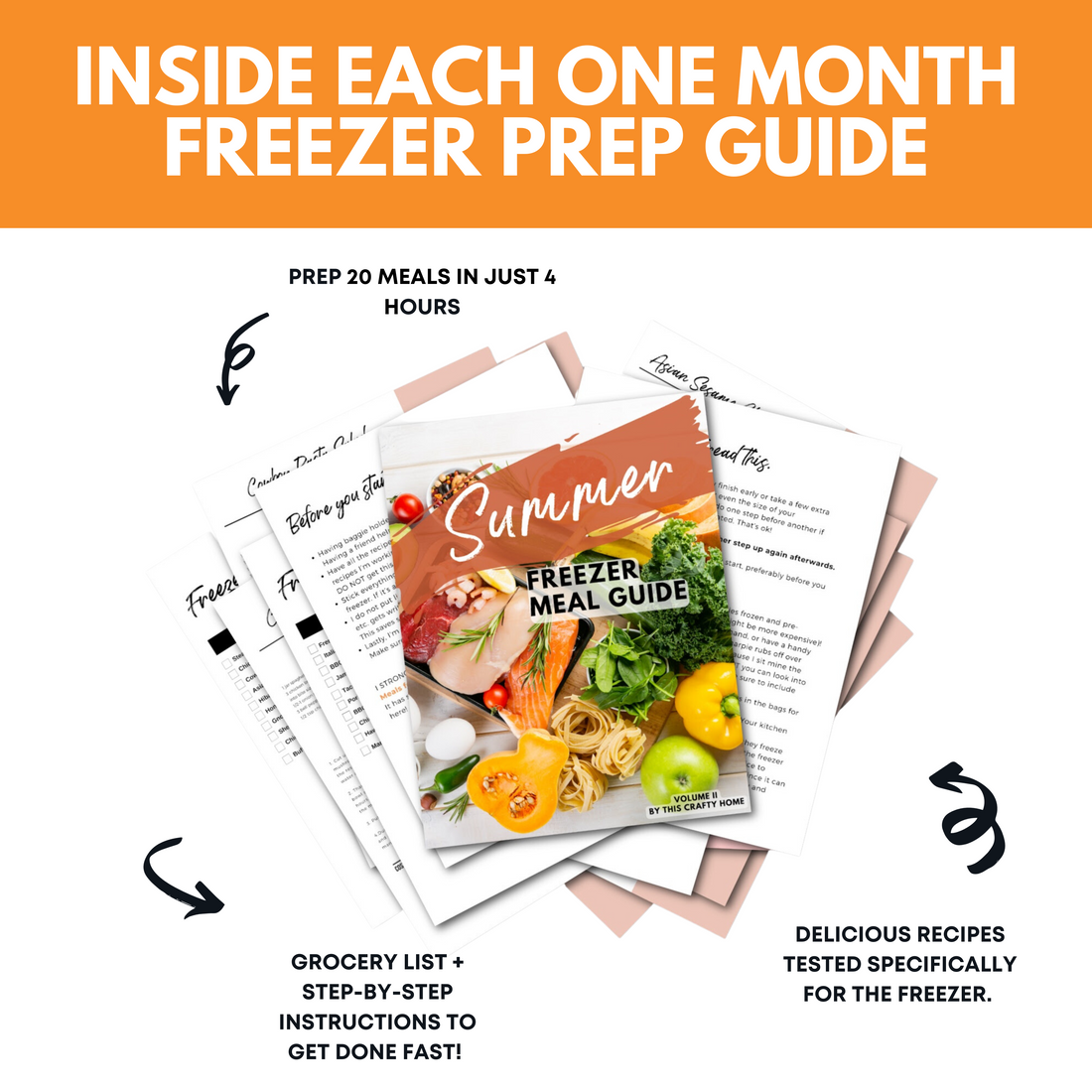 Summer Freezer Meal Guide Volume II