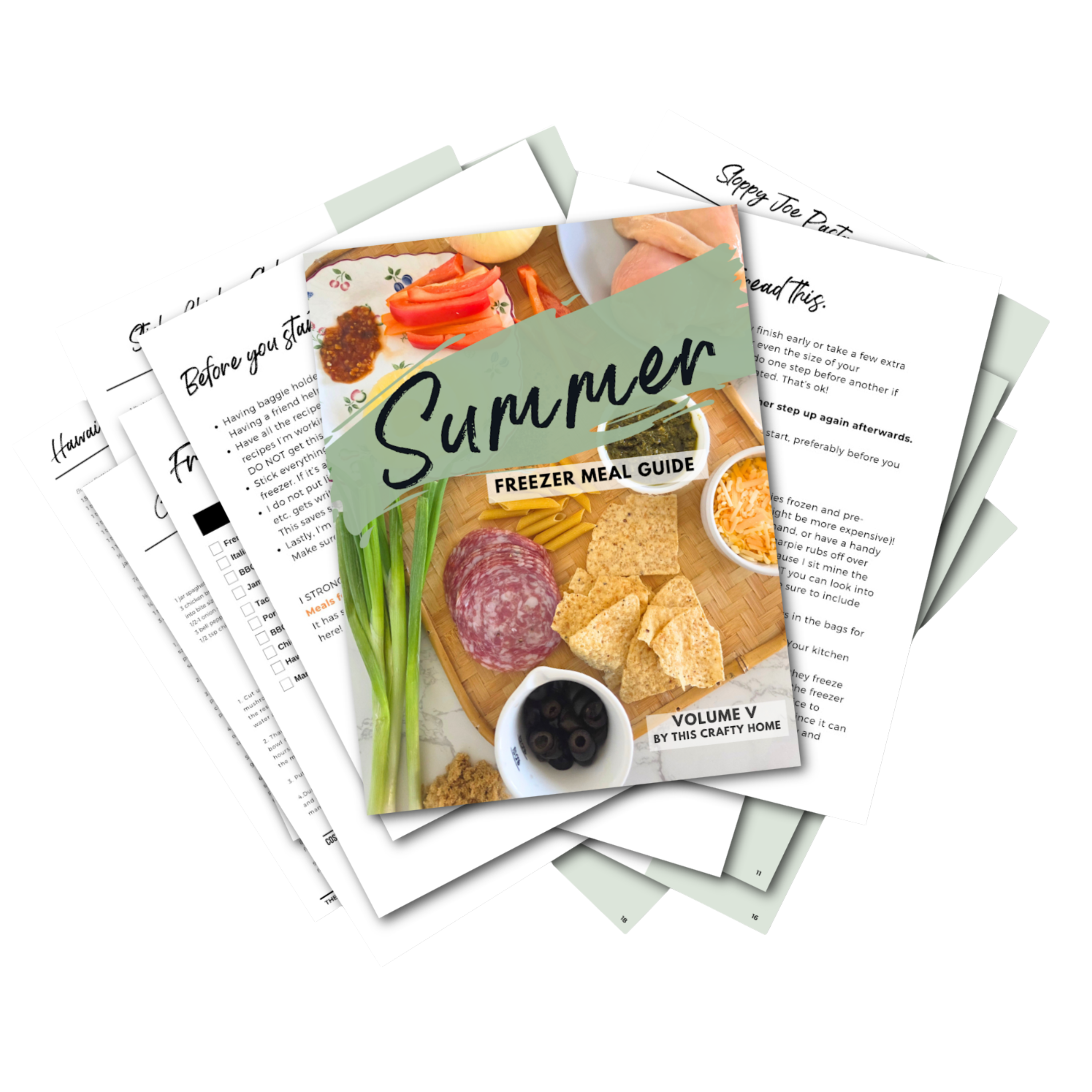 Summer Vol. V Freezer Meal Guide