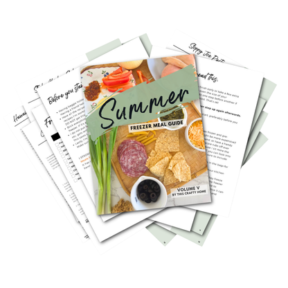 Summer Vol. V Freezer Meal Guide