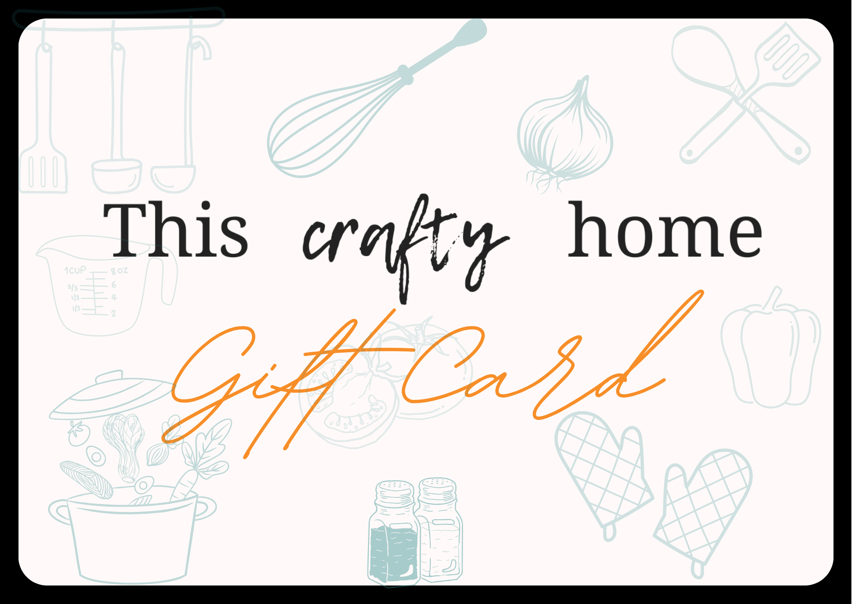 This Crafty Home Gift Card