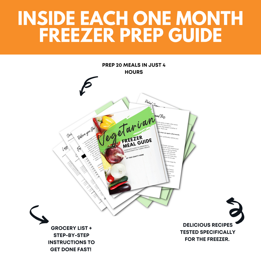 Vegetarian Freezer Meal Guide