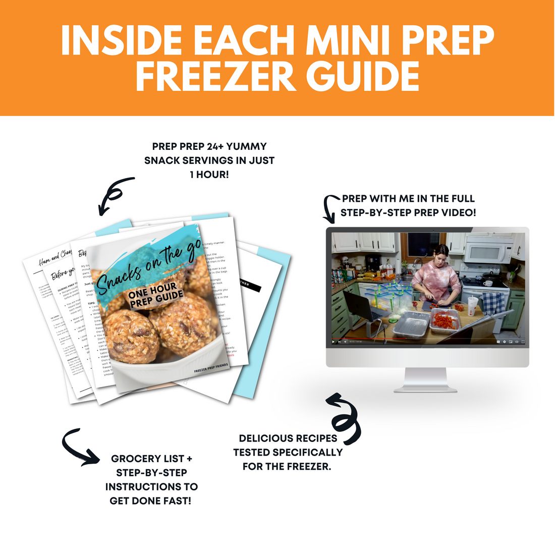 Snacks On The Go Mini Freezer Prep Guide